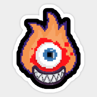 Fire of Malevolence Sticker